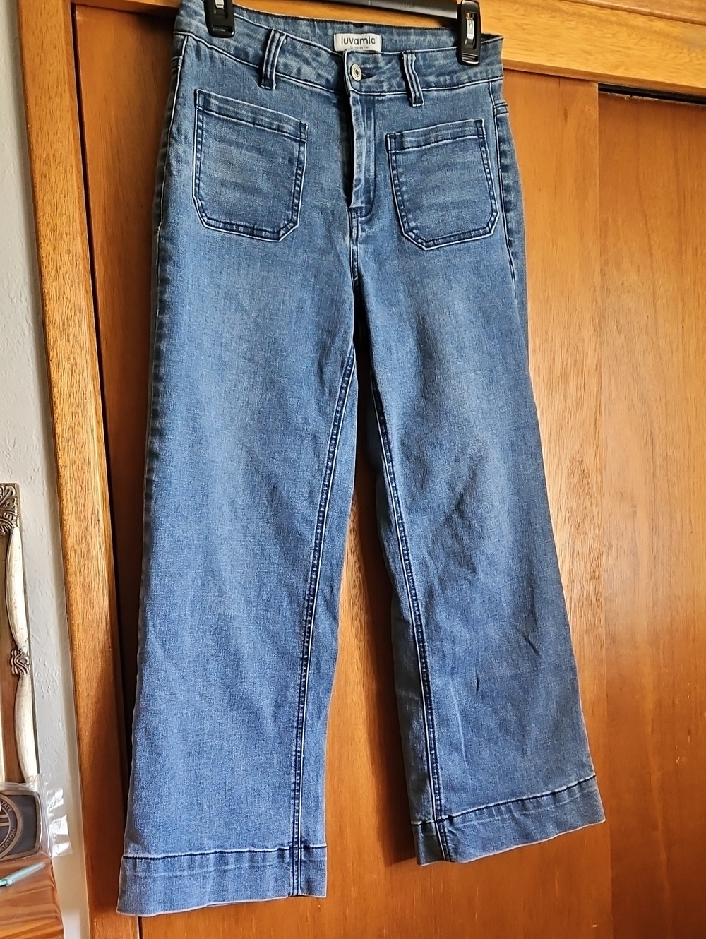 Luvamia Wide Leg Jeans Sz Medium